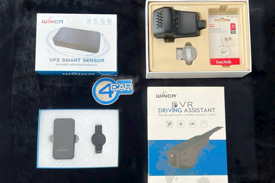 Trợ lý lái xe thông minh được tích hợp sẵn camera hành trình độ phân giải 2K, mang đến hình ảnh sắc nét
