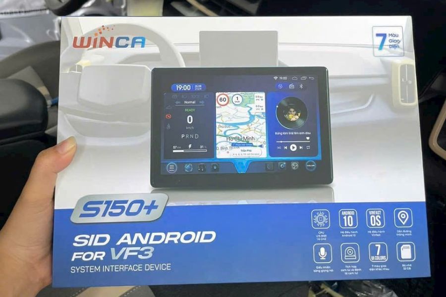 Nâng cấp lên màn hình Android mà vẫn giữ nguyên màn hình zin của xe.