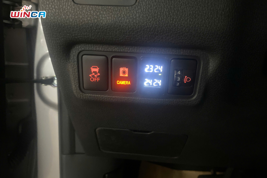Trang bị cảm biến áp suất lốp để lái xe an tâm hơn.