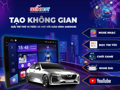 Tạo Không Gian Giải Trí Thú Vị Trên Xe Hơi Với Màn Hình Android