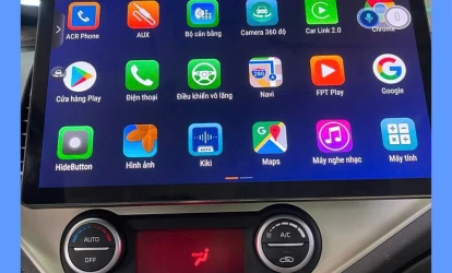 KIA MORNING 16 LẮP MÀN HÌNH ANDROID WINCA 13 INCH