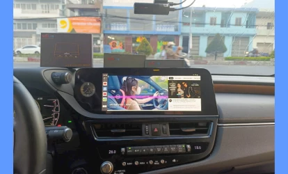 ANDROID BOX W400+ PRO PLUS TRÊN LEXUS ES 250