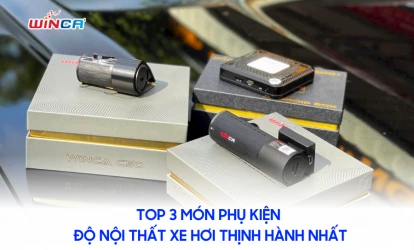 Top 3 món phụ kiện độ nội thất xe hơi thịnh hành nhất năm 2025