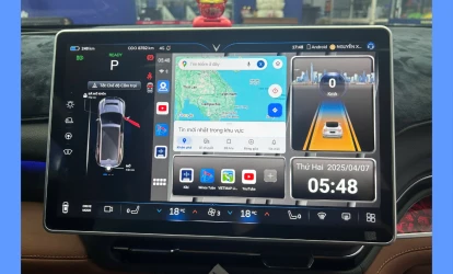 ANDROID BOX W200+ NEW TRÊN VINFAST VF9