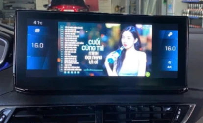 WINCA ANDROID BOX W200 NEW TRÊN XE PEUGEOT 5008