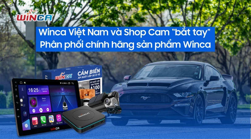 Winca Việt Nam và SHOPCAM “bắt tay" phân phối chính hãng sản phẩm Winca