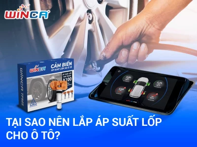 TẠI SAO NÊN LẮP ÁP SUẤT LỐP A100 CHO XE Ô TÔ?