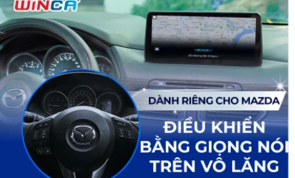 Giọng Nói Mở Được Trên Vô Lăng Dành Cho Mazda Của Màn Hình Android Winca