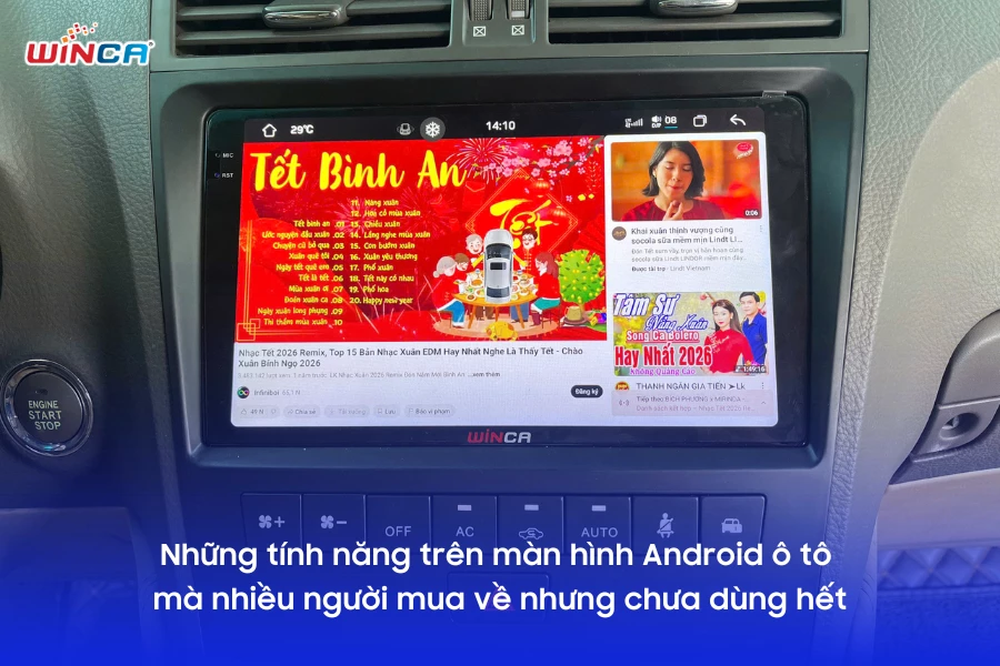 Những tính năng trên màn hình Android ô tô mà nhiều người mua về nhưng chưa dùng hết