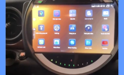 MINICOPER 07 Lắp màn S200+ PRO