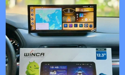 CX5 lắp màn hình Android Winca 12.3 Inch 2K