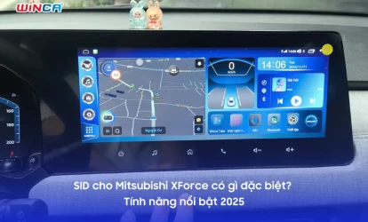 SID cho Mitsubishi XForce có gì đặc biệt? Tính năng nổi bật 2025