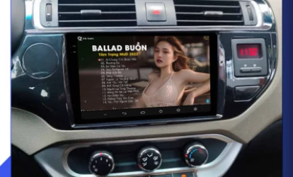 MÀN HÌNH ANDROID Ô TÔ KIA RIO 2011-2013