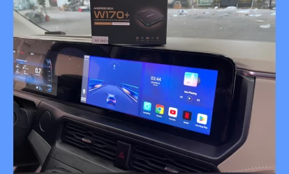 ANDROID BOX W170+ TRÊN FORD TRANSIT 2024