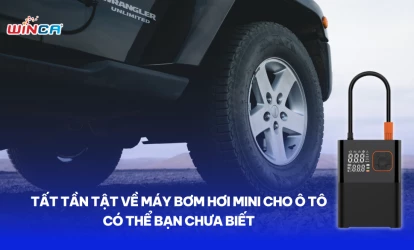 Máy bơm hơi mini là gì? Tất tần tật về máy bơm hơi mini cho ô tô có thể bạn chưa biết