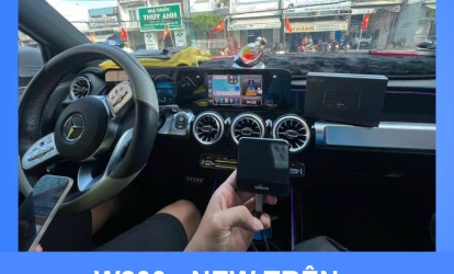 WINCA ANDROID BOX W200+ NEW TRÊN MERCEDES GLB 200