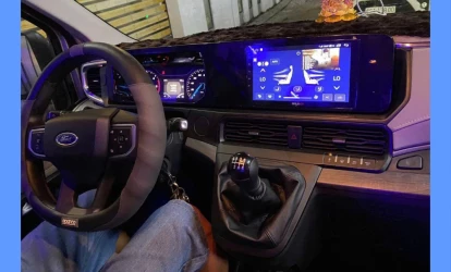 MÀN HÌNH ANDROID Ô TÔ FORD TRANSIT 2024