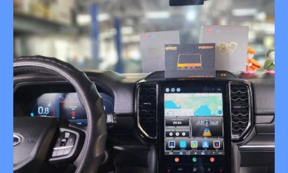 ANDROID BOX W200+ PRO PLUS TRÊN FORD RANGER TESLA