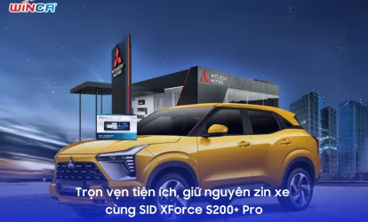 Trọn vẹn tiện ích, giữ nguyên zin xe cùng SID XForce S200+ Pro