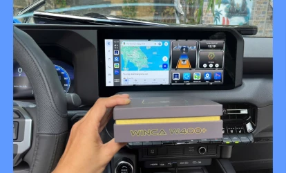 ANDROID BOX W400+ TRÊN TOYOTA LAND CRUISER PRADO 2025
