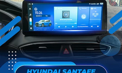 MÀN HÌNH ANDROID Ô TÔ HYUNDAI SANTAFE 12.3 INCH