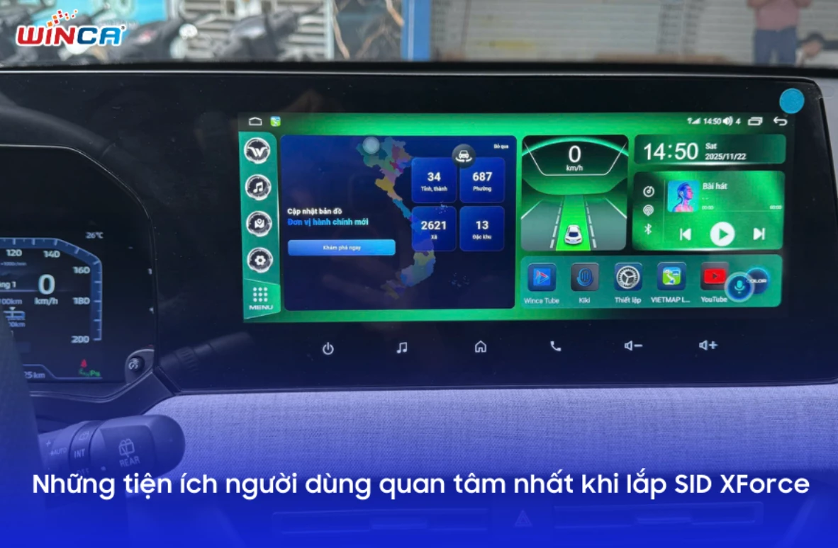 Những tiện ích người dùng quan tâm nhất khi lắp SID XForce