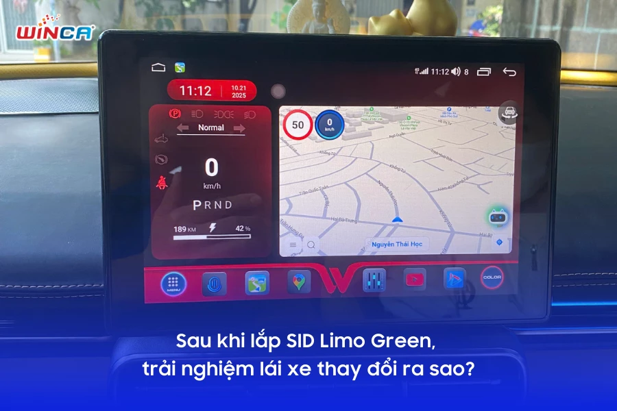Sau khi lắp SID Limo Green, trải nghiệm lái xe thay đổi ra sao?