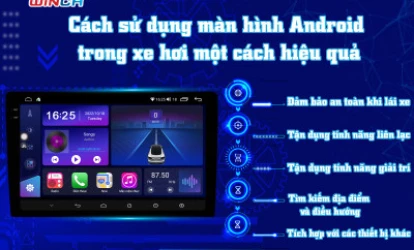Cách Sử Dụng Màn Hình Android Trong Xe Hơi Một Cách Hiệu Quả
