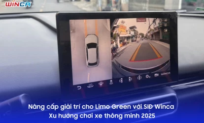 Nâng cấp tính năng giải trí cho VinFast Limo Green bằng SID của Winca – Xu hướng chơi xe thông minh