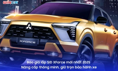 Báo giá lắp SID XForce mới nhất 2025 – Nâng cấp thông minh, giữ trọn bảo hành xe