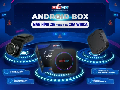 Giới thiệu Android box của Winca tích hợp trên màn hình zin của ô tô