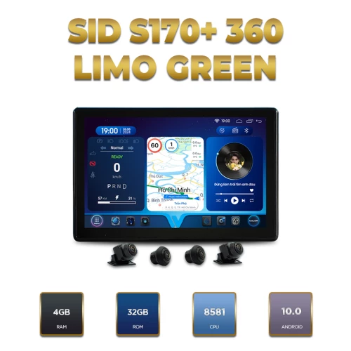 Bộ chuyển đổi SID S170+PRO 360 l&agrave; giải ph&aacute;p n&acirc;ng cấp tiện &iacute;ch d&agrave;nh cho xe Limo Green, gi&uacute;p mở...