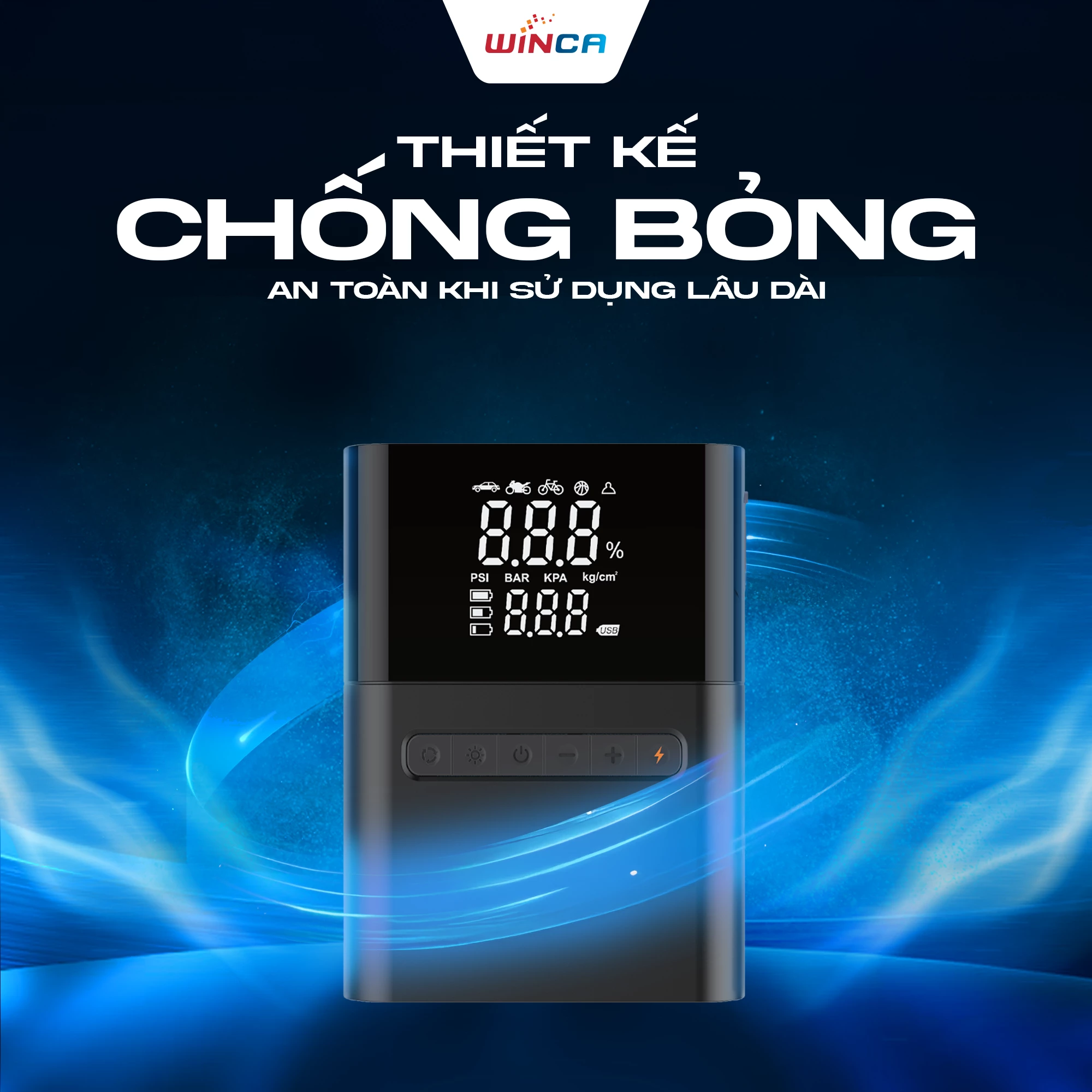 THIẾT KẾ CHỐNG BỎNG - AN TOÀN KHI SỬ DỤNG LÂU DÀI