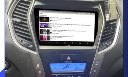 MÀN HÌNH ANDROID HYUNDAI SANTAFE 2012-2016