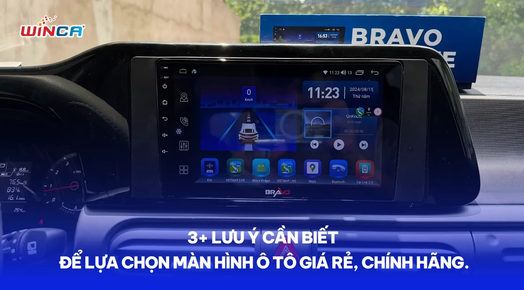 [Giải đáp] 3+ lưu ý cần biết để lựa chọn màn hình ô tô giá rẻ, chính hãng