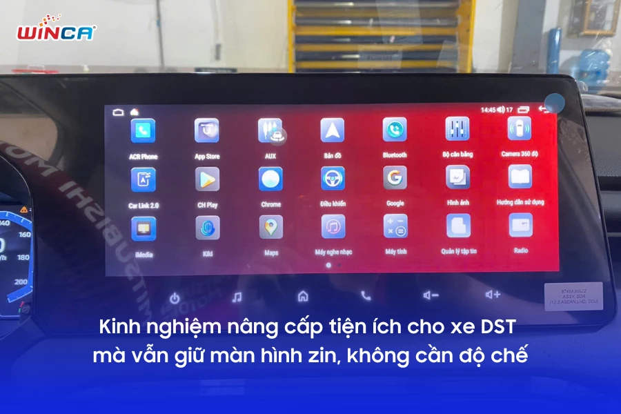 Kinh nghiệm nâng cấp tiện ích cho xe DST mà vẫn giữ màn hình zin, không cần độ chế