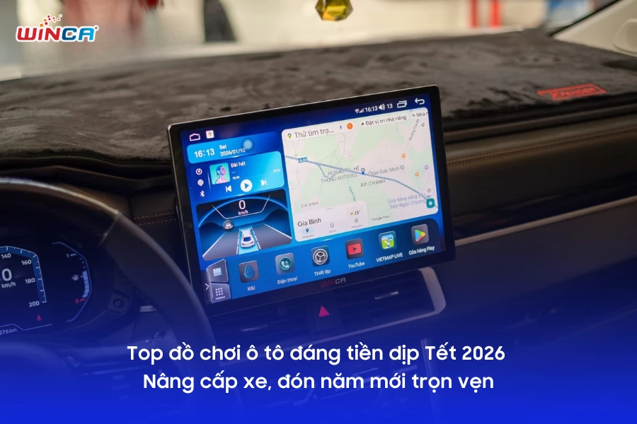 Top đồ chơi ô tô đáng tiền dịp Tết 2026 – Nâng cấp xe, đón năm mới trọn vẹn