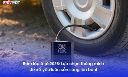 Bơm lốp ô tô 2025: Lựa chọn thông minh để xế yêu luôn sẵn sàng lăn bánh