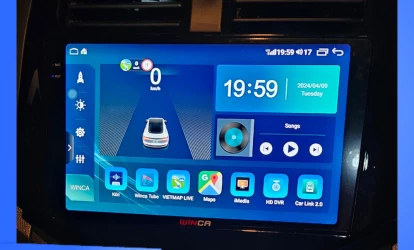 MÀN HÌNH ANDROID Ô TÔ CHEVROLET SPARK 2014