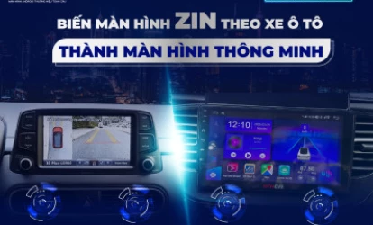 Android box winca: biến màn hình zin theo xe ô tô thành màn hình thông minh