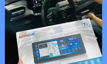 Hình ảnh thực tế xe Xforce lắp SID XForce S200+ Winca