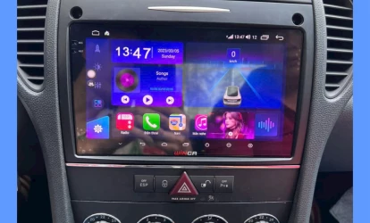 MÀN HÌNH ANDROID Ô TÔ MERCEDES SLK 200