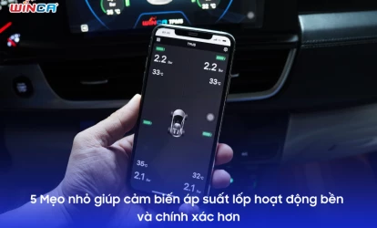5 Mẹo nhỏ giúp cảm biến áp suất lốp hoạt động bền và chính xác hơn