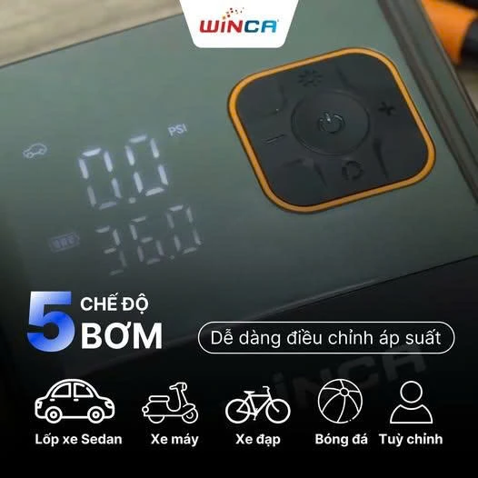 Máy bơm lốp mini Winca T2000
