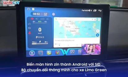 Biến màn hình zin thành Android với SID – Bộ chuyển đổi thông minh cho xe Limo Green