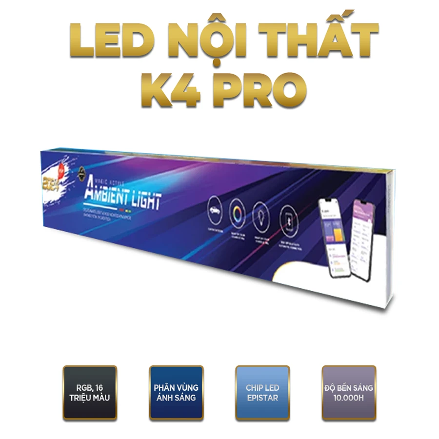 LED Nội Thất K4 PRO