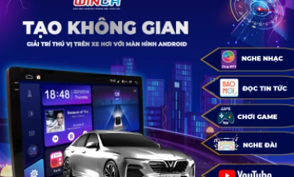 Tạo Không Gian Giải Trí Thú Vị Trên Xe Hơi Với Màn Hình Android