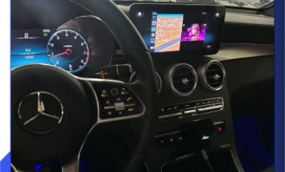 ANDROID BOX W200+ NEW TRÊN MERCEDES C300