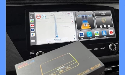 ANDROID BOX W200+ NEW TRÊN XE KIA CARENS 2023