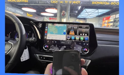 ANDROID BOX W200+ NEW TRÊN XE LEXUS RX350